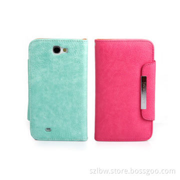Nice Look Leather Phone Cases, Purse Style, OEM and ODM Orders Accepted